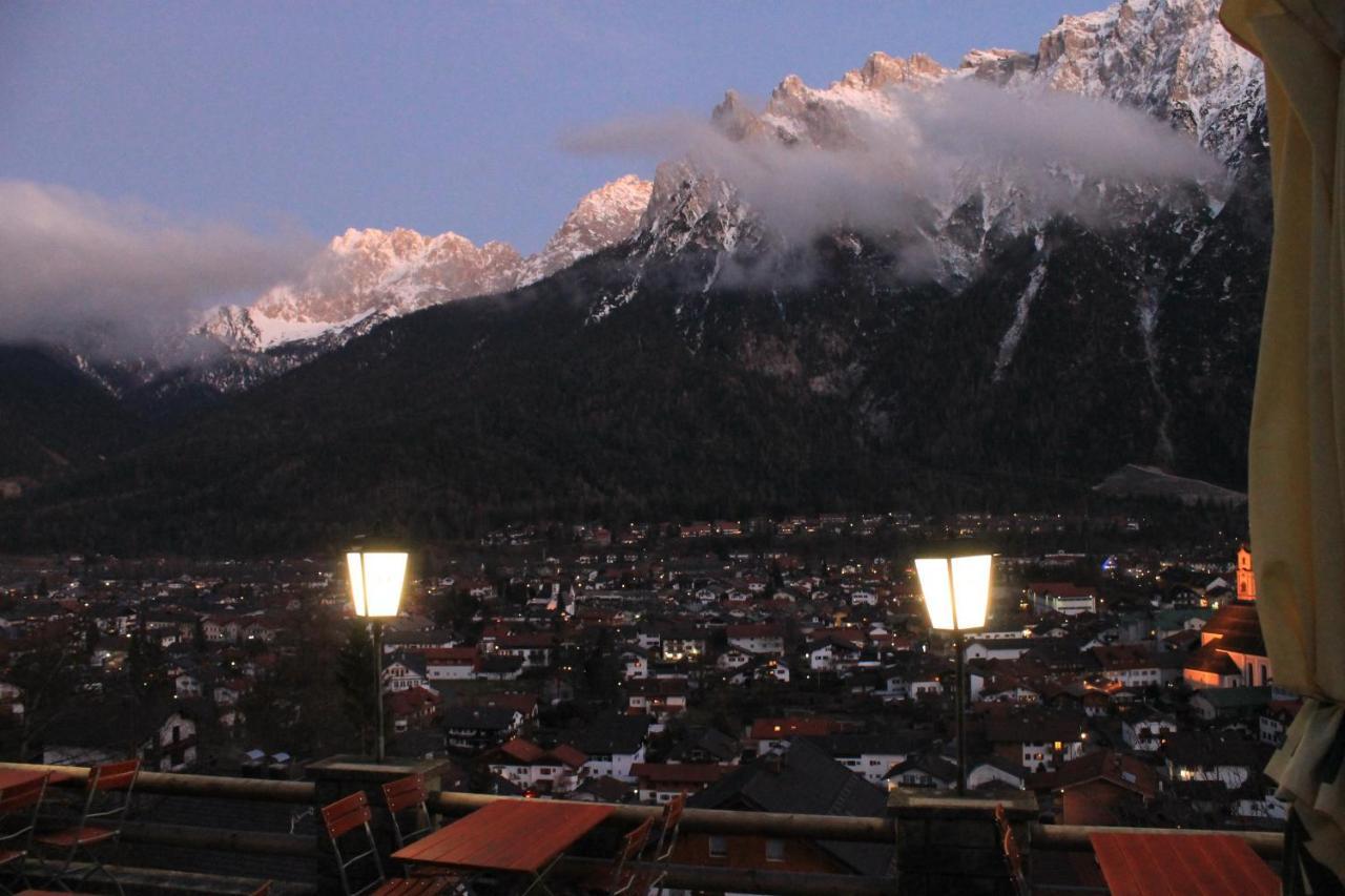 Berggasthof Kärntner Alm Hotell Mittenwald Exteriör bild